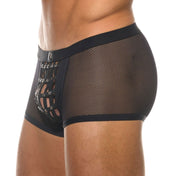 Studded Muzzle Mesh Caged Brief