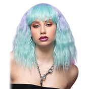 Manic Panic Mid Length Trash Goddess Wave Wig W Bangs
