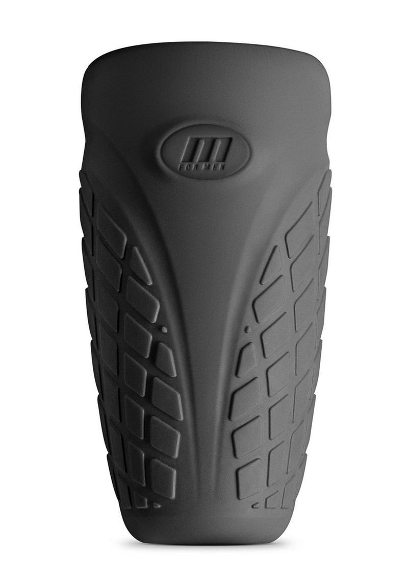 M Elite Gript Silicone Masturbator - Black