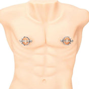 Magnetic Nipple Crown Clamps - Silver