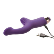 Adam & Eve Eve's Rechargeable Silicone G-Spot Pleaser Vibrator - Purple