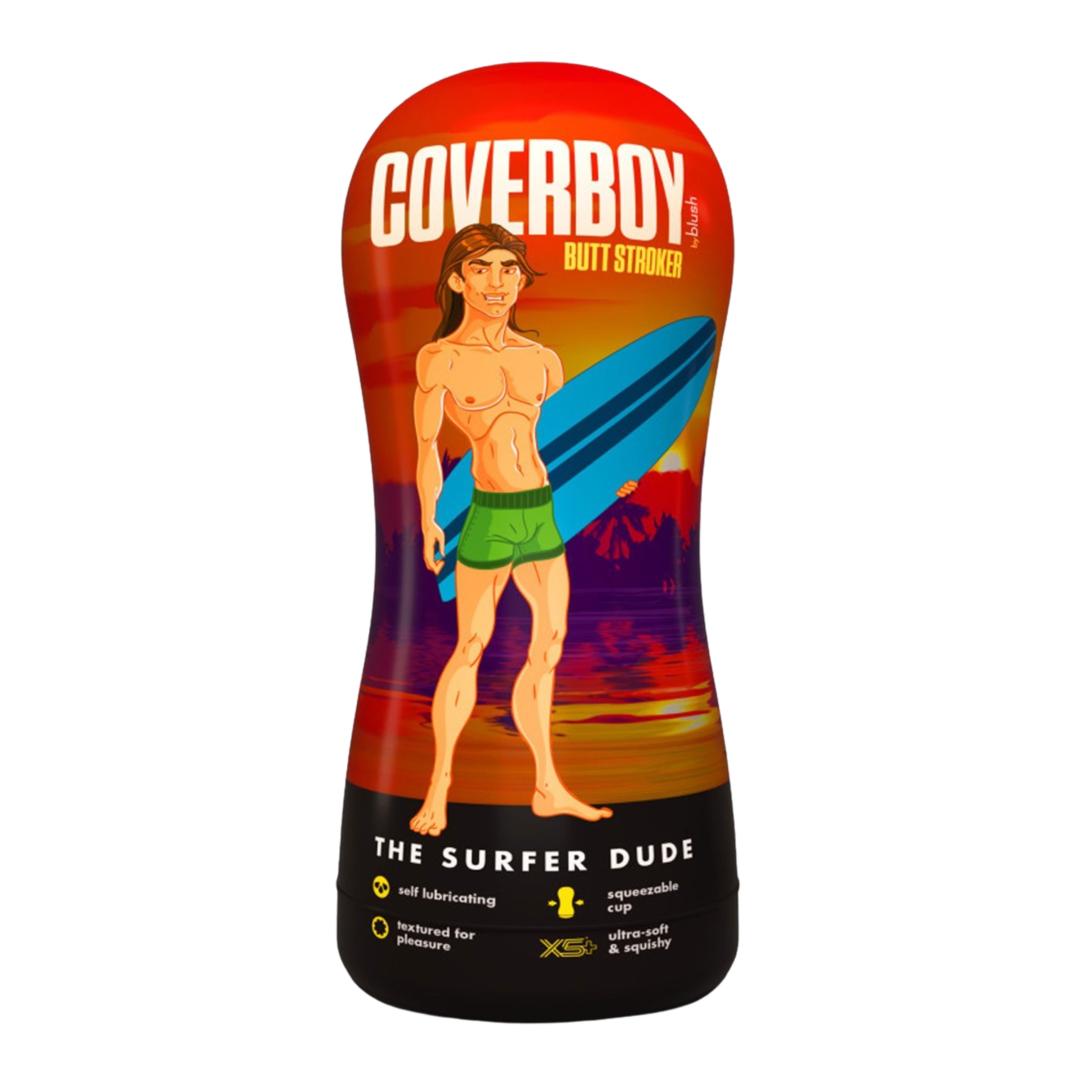 Loverboy The Surfer Dude Self Lubricating Anal Pocket Stroker - Vanilla