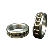 Biker Chain Cock Ring- Aluminum