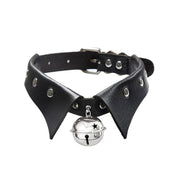 Synthetic-fur faux-leather velvet accessories costume-set 3pc 3-pc 3-piece three-piece headgear head-gear headband cat-ears animal-ears cat-tail animal-tail attachable detachable safety-clasp furry fuzzy bell-choker bell-collar collar choker sleigh-bell lapel feline cat kitty kitten black-cat meow pussycat pussy-cat pet-play animal-play mischievous cute soft sleek sassy playful costume cosplay halloween party black