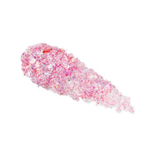 Glitter body hair face body-glitter hair-glitter face-glitter jasmine fragrance travel-sized rave rave-wear festival sparkle glitter accessories gift cosmic pink iridescent