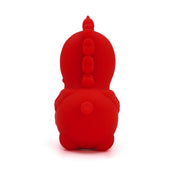 Unihorn Cupid's Beau Nussling Nose Clitoral Vibrator, red color, fork-tongued design, unique clitoral stimulator, powerful vibrations, 20 pleasure settings, soft body-safe silicone, water-resistant, mini vibrator, naughty sensations, intimate toy unicorn vibe.