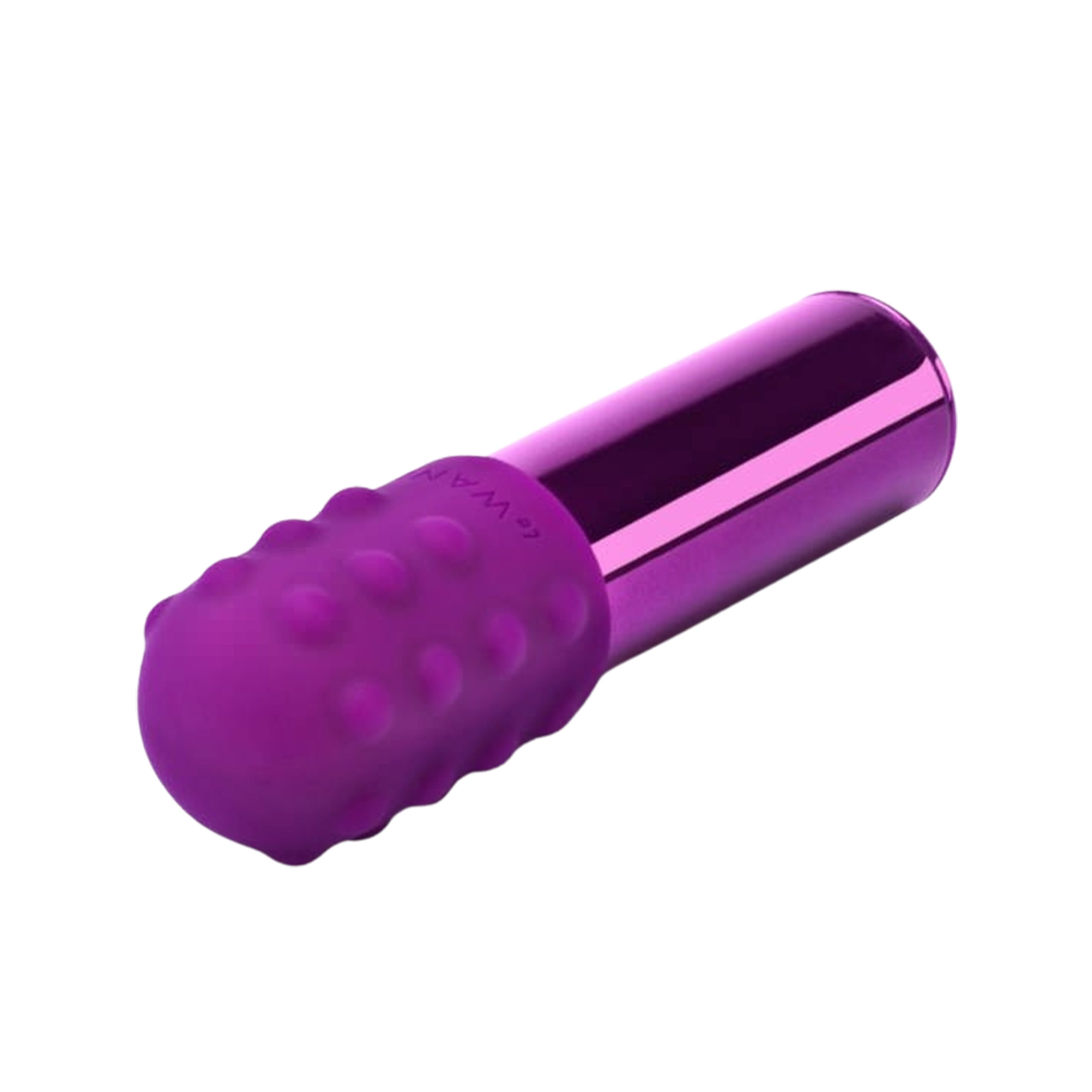 Textured Silicone Sleeve and Ring Mini Vibrating Bullet