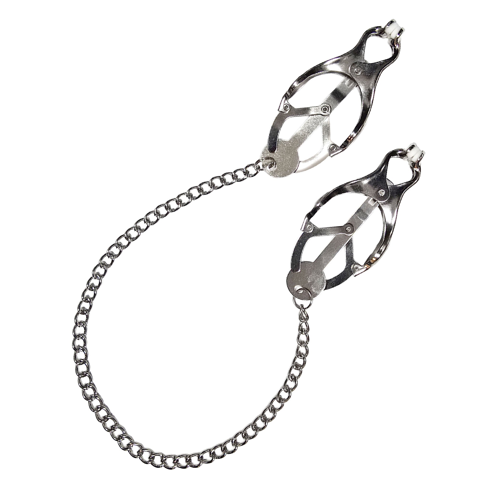 Clover Nipple Clamps with Chain – Fetish Factory
