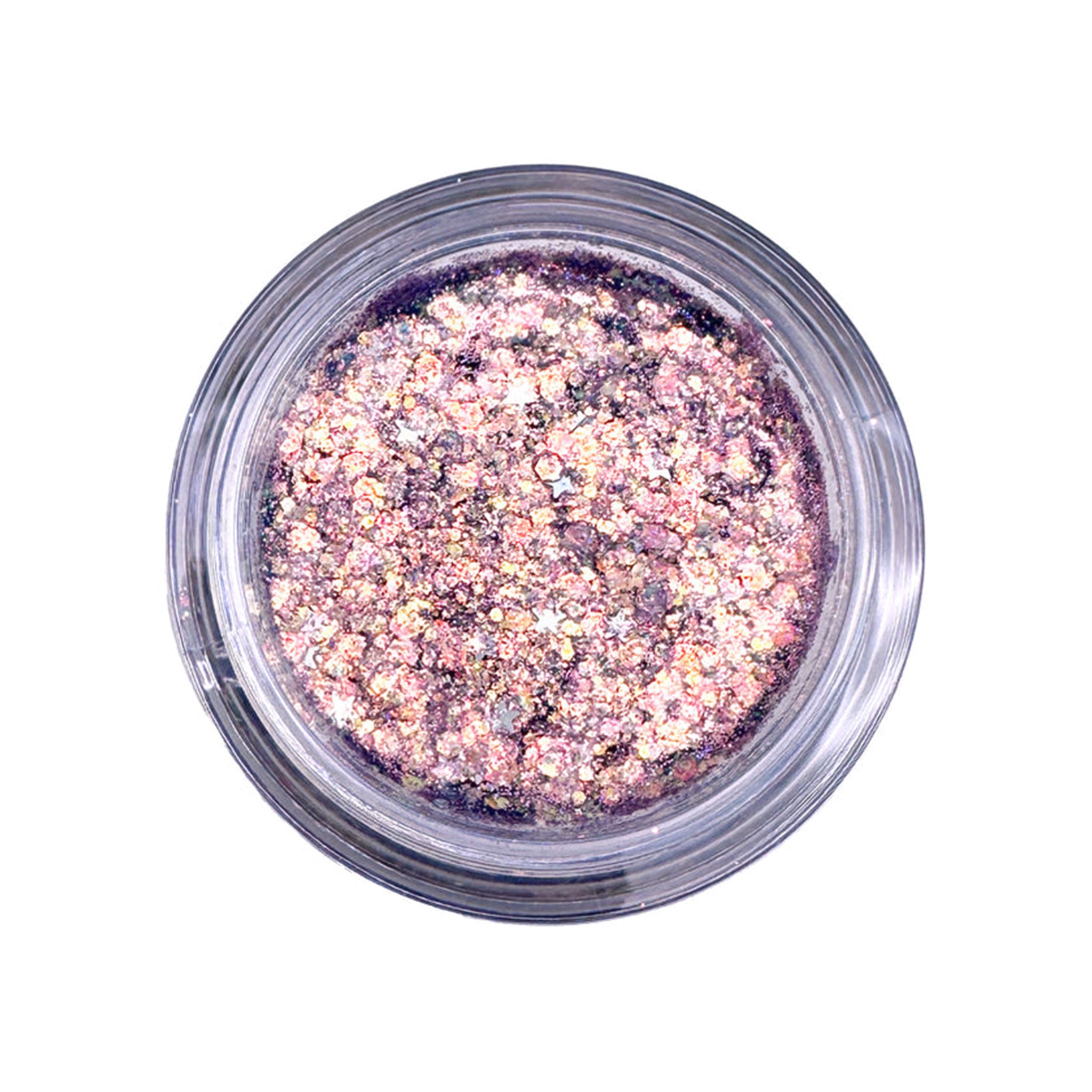 Glitter bomb body hair face body-glitter hair-glitter face-glitter gel jasmine fragrance rave rave-wear festival accessories gift twilight lavender iridescent