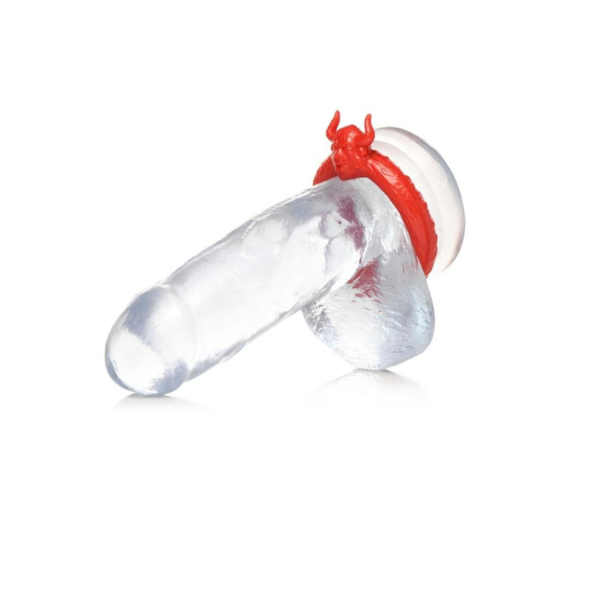 Beast Cock Ring | Red silicone ring to enhance climax & stamina