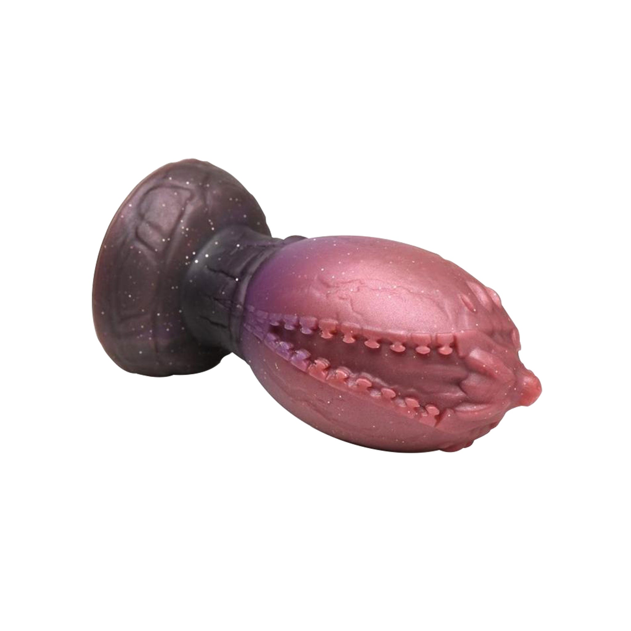 Large silicone dragon hatch egg, textured, body-safe