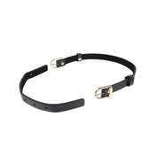 Leather faux-leather accessories jewelry collar choker day-collar adjustable buckle double-buckle bdsm bondage fetish fashion fantasy unique kink partner kinky kinky-play discreet discrete stylish style sex-appeal sexy extraordinary soft supple custom-fit inner-vixen desire black gold