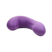 Silicone ABS plastc vibrator vibrating vibration vibe clit clitoral clitoris stimulation stimulator stimulating double finger finger-mounted adult-toys purple