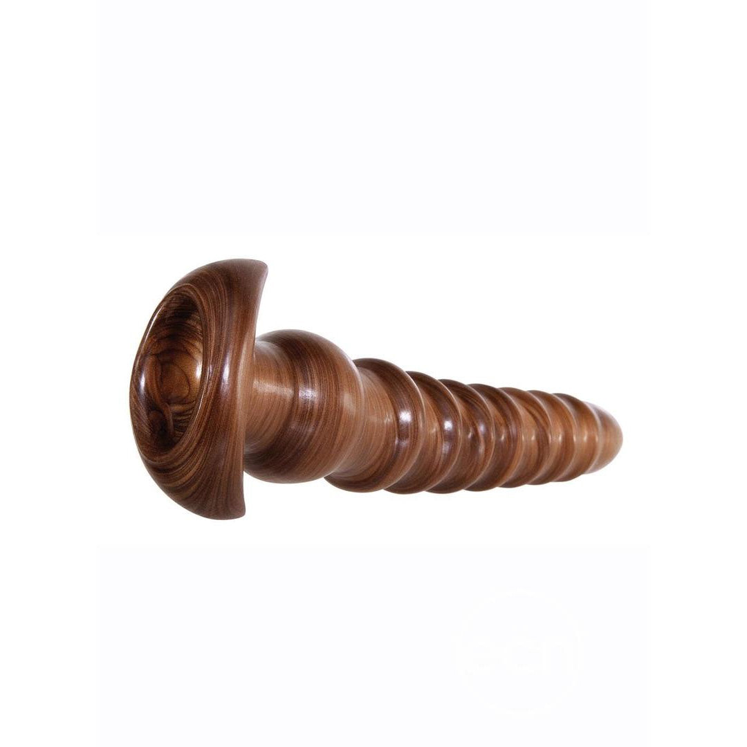 Screw Up Swirl Metallic Gold 3 Pc Set Butt Plug