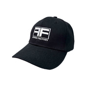 Cotton hat cap baseball baseball-cap adjustable slide-buckle buckle FF-logo fetish-factory logo logo-gear embroidered accessories black