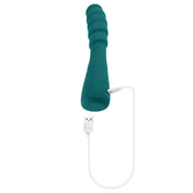 Gender X Scorpion Ribbed Flexy Vibrator- Green