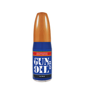 Gun Oil H2O water-based lubricant, hypoallergenic, toy-safe, and non-staining.