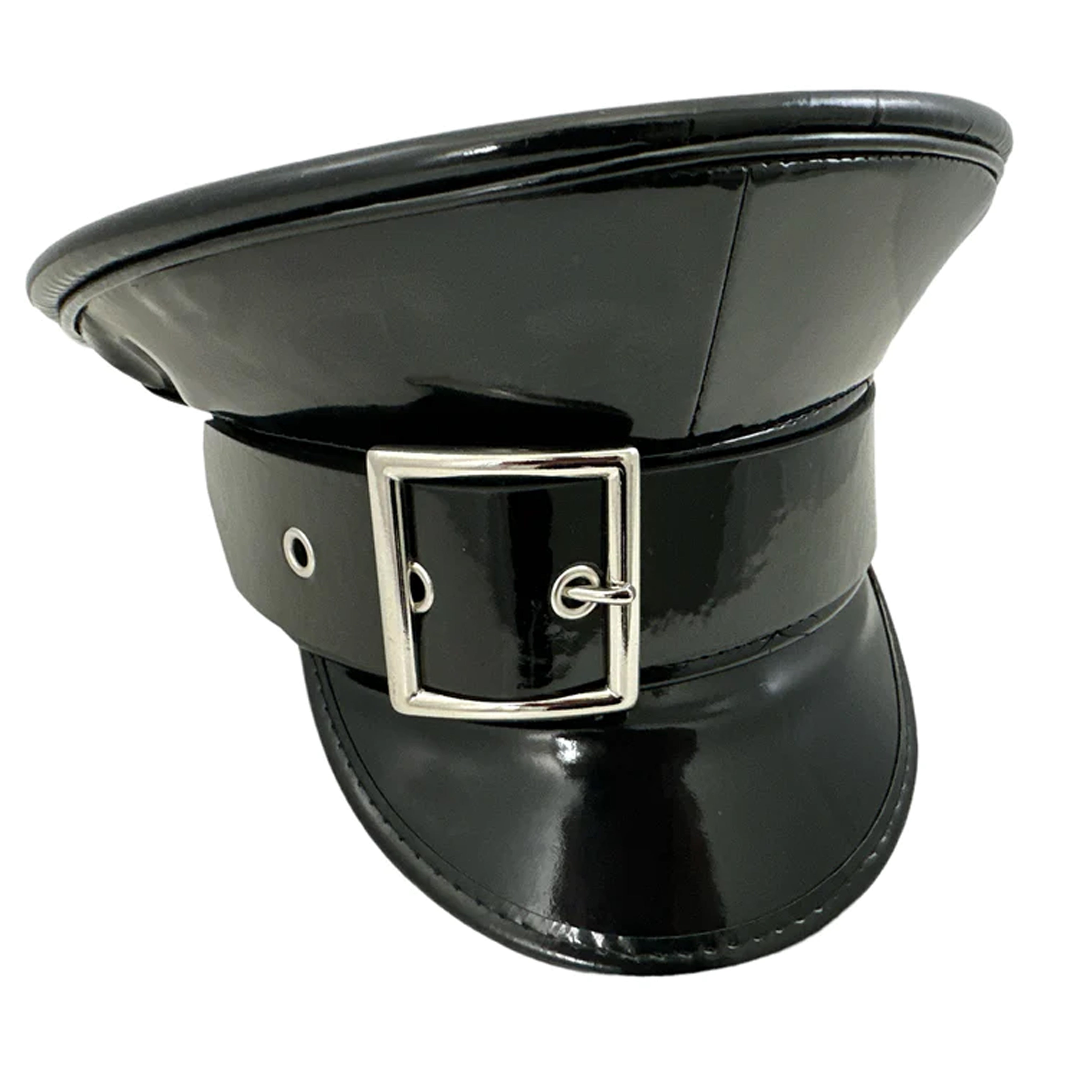 Patent Buckle Captain Hat