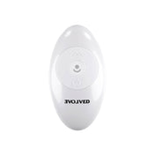 Silicone vibrator vibrating vibe massager dildo dong thrusting dual-layer remote-control remote control suction-cup suction cup chocolate