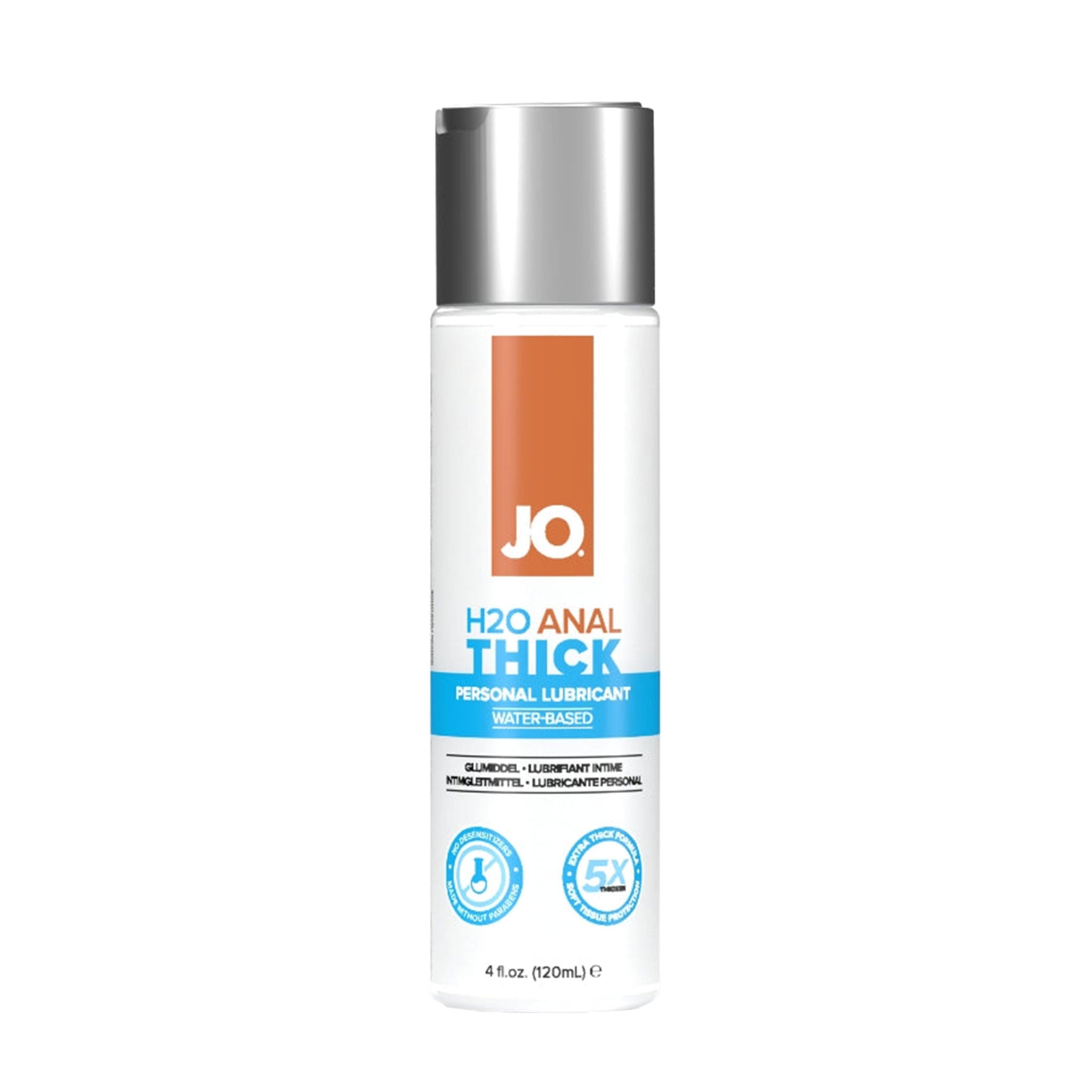 JO Anal Water Based Thick Lubricant 4oz Fetish Factory JO Anal Water Based Thick Lubricant 4oz Fetish Factory