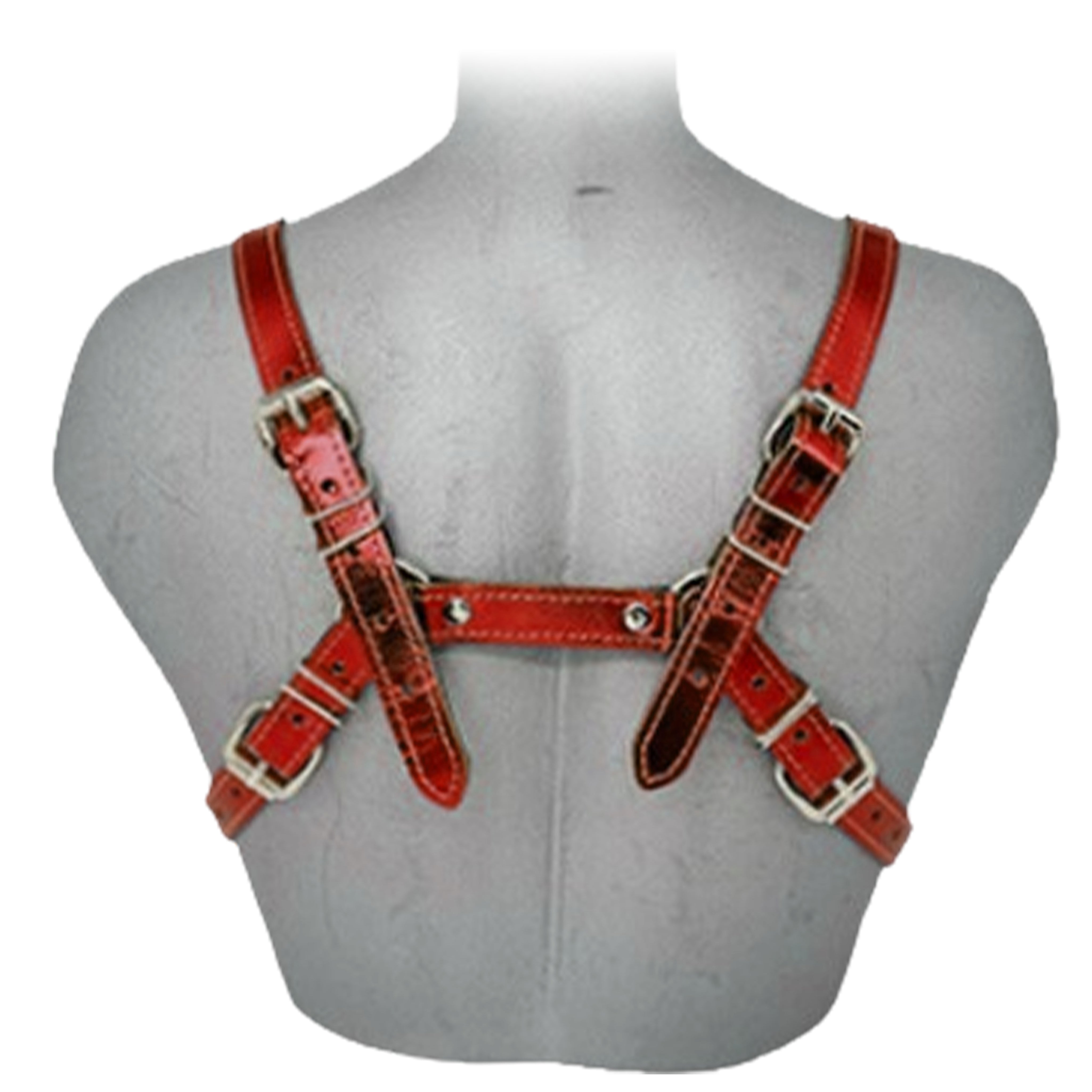 Metallic Heavy Duty Chain Harness Bra Top