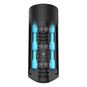 ABS plastic TPE sleeve NBR rubber stroker masturbator vibrator vibrating vibration vibe interactive bullet pornstar porn stars porn-star teledildonics tele-dildonics exclusive touch-sensitive adult-toys black