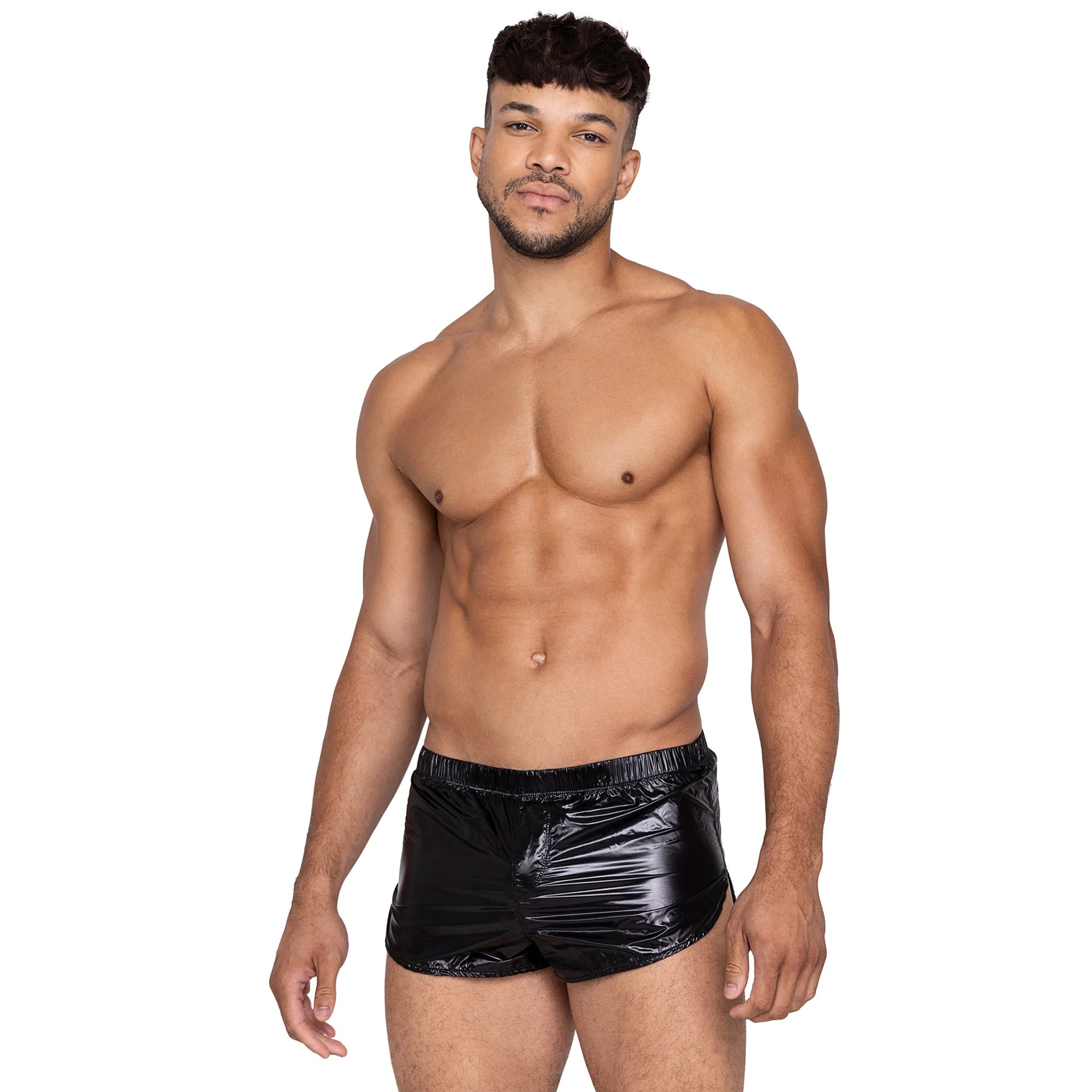 Paper Thin Lightweight Wetlook Micro Sport Short Brief
