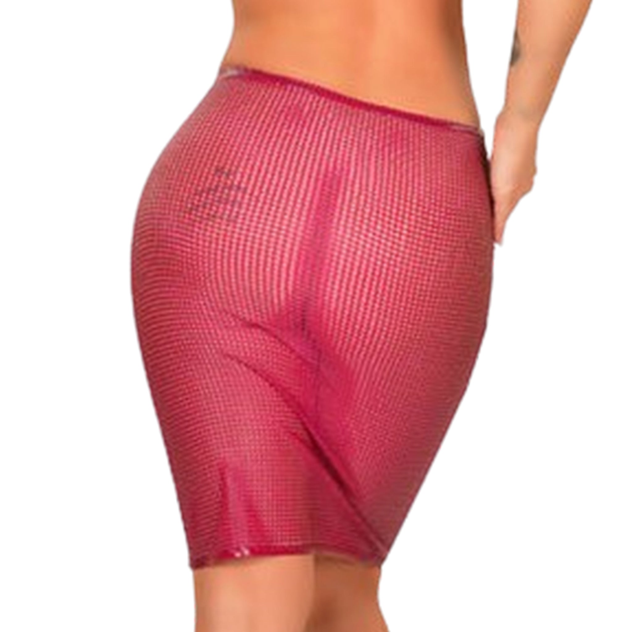latex fishnet pencil skirt, 3d printed latex skirt, black fishnet latex skirt, knee-length latex skirt, pull-on bodycon skirt