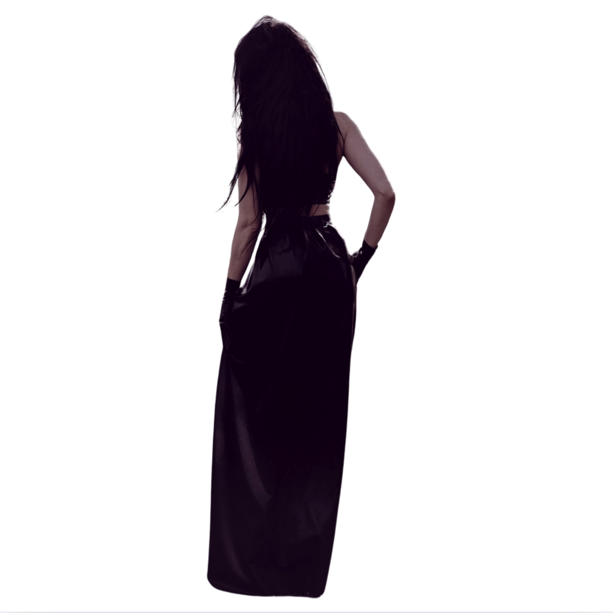 latex snap cape skirt, black latex maxi skirt, o-ring latex fashion, floor length latex cape, adjustable latex snap skirt, fetish fashion latex skirt, handmade black latex