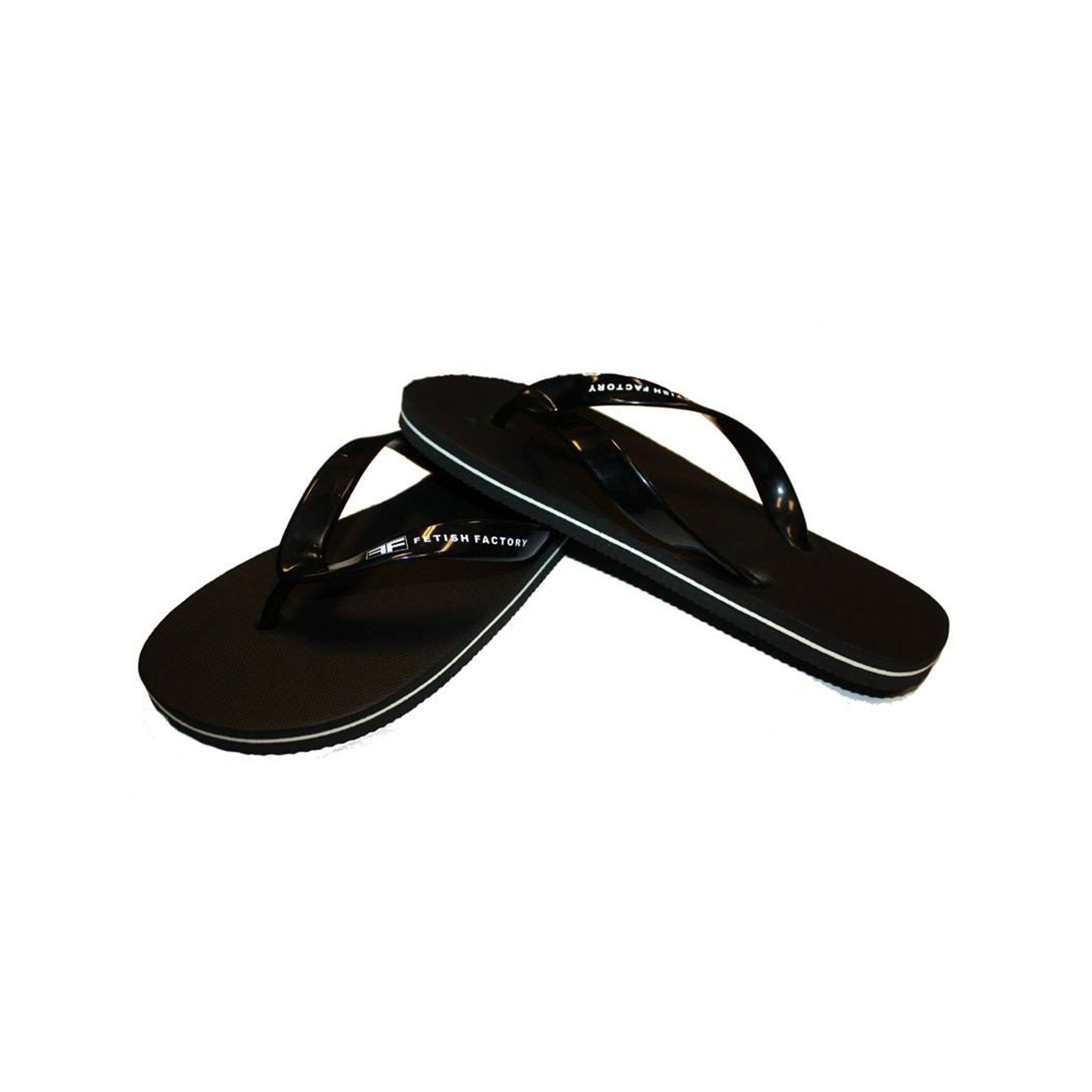 EVA foam PVC vinyl footwear zori zoris flipflop flip-flop flip flops unisex men men's women women's masculine feminine accessories ff-logo ff-logo-gear branded branding black
