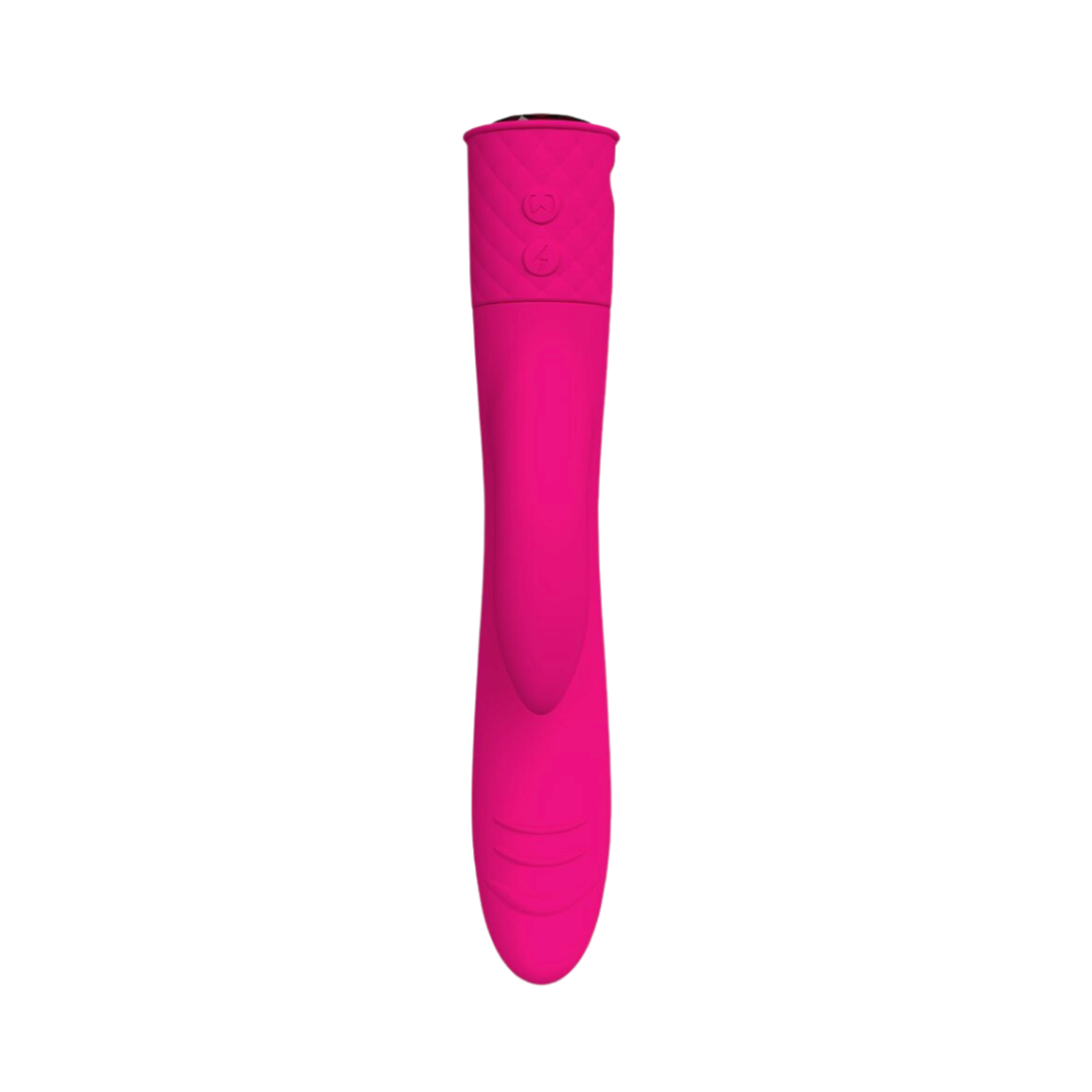Pink rabbit vibrator, black bottle holder, discreet, waterproof, rechargeable, platinum silicone.