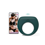 magic dante ii couples cockring silicone abs motion detection app control vibration patterns stretchy comfortable fit prolonged pleasure men sex toy fetish factory