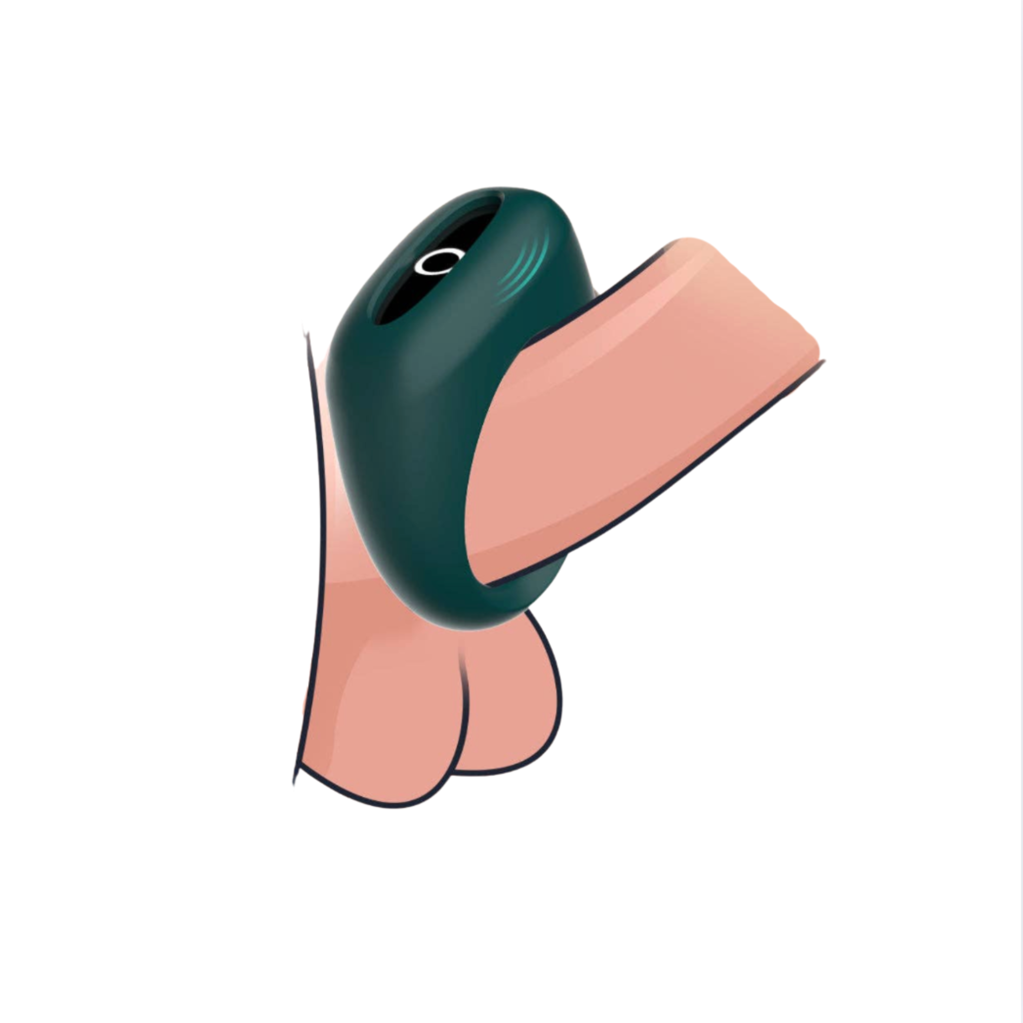 magic dante ii couples cockring silicone abs motion detection app control vibration patterns stretchy comfortable fit prolonged pleasure men sex toy fetish factory