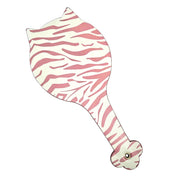 Leather vegan-leather paddle spanking-paddle paw-shaped cat-shaped cat-ears toebeans toe-beans padded fetish bdsm sadism masochism discipline impact impact-toys impact-play kink kinky kinky-play animal animal-play pet-play cat bad-kitty kitty kitten adult-toys white pink animal-print animal-stripes