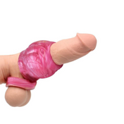 Cock Ring  | Ridges, bumps, and nubs with textured interior & special ball stretcher hole to enhance stimulation