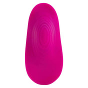 Silicone vibrator vibration vibrating vibe panty-vibe magnetic magnet-mounted clit clitoral clitoris stim stimulator stimulating stimulation rechargeable app-compatible lyra adult-toys magenta