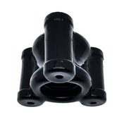 TPR ball stretcher stretchy cock-and-ball cbt non-vibe non-vibrating adjustable weights three 3-weights stainless steel equipment bondage bdsm black