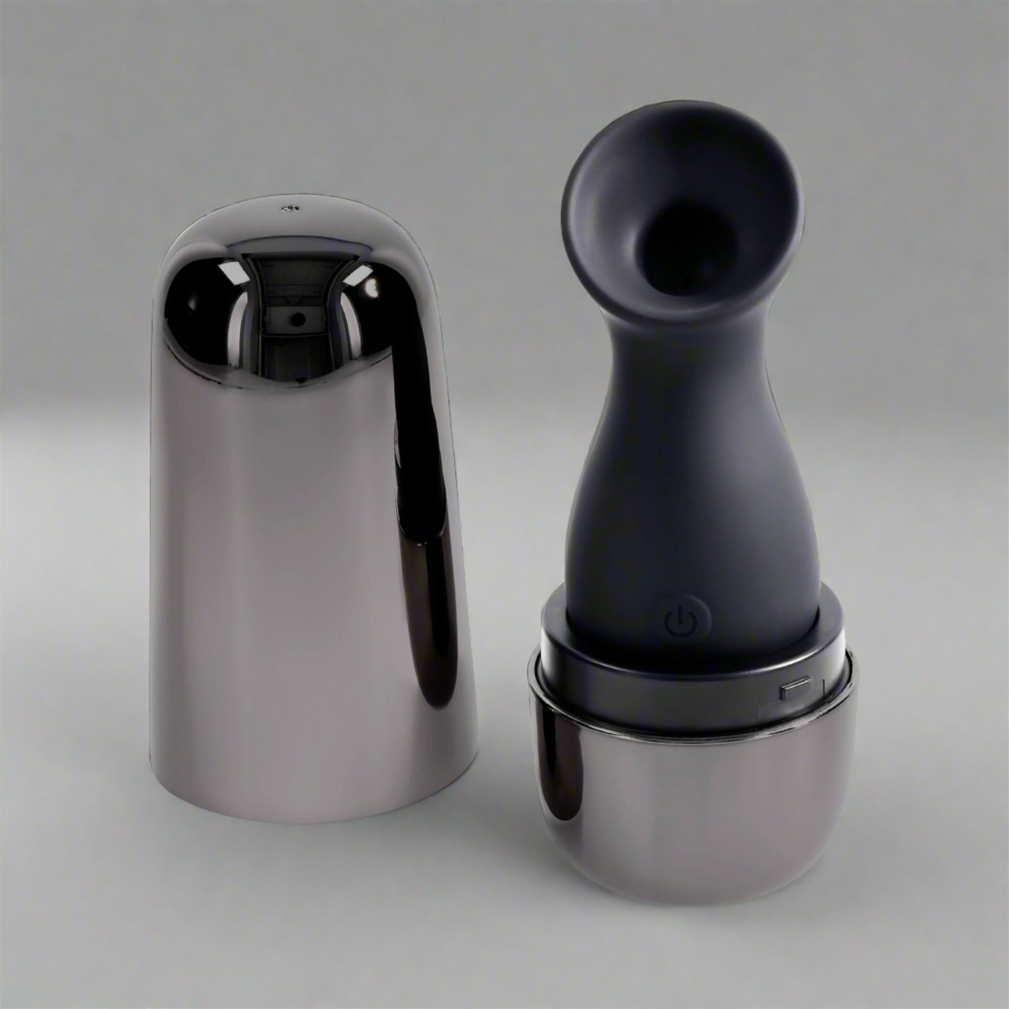 The Jet Set Sucking Clitoral Stimulator And Travel Case- Black