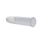 ABS-plastic silicone pump enhance erection penis vacuum vibe vibrating vibration automatic rechargeable pleasure cock ring cockring cock-ring cnb c&b cock-and-ball cock&ball adult-toys white clear