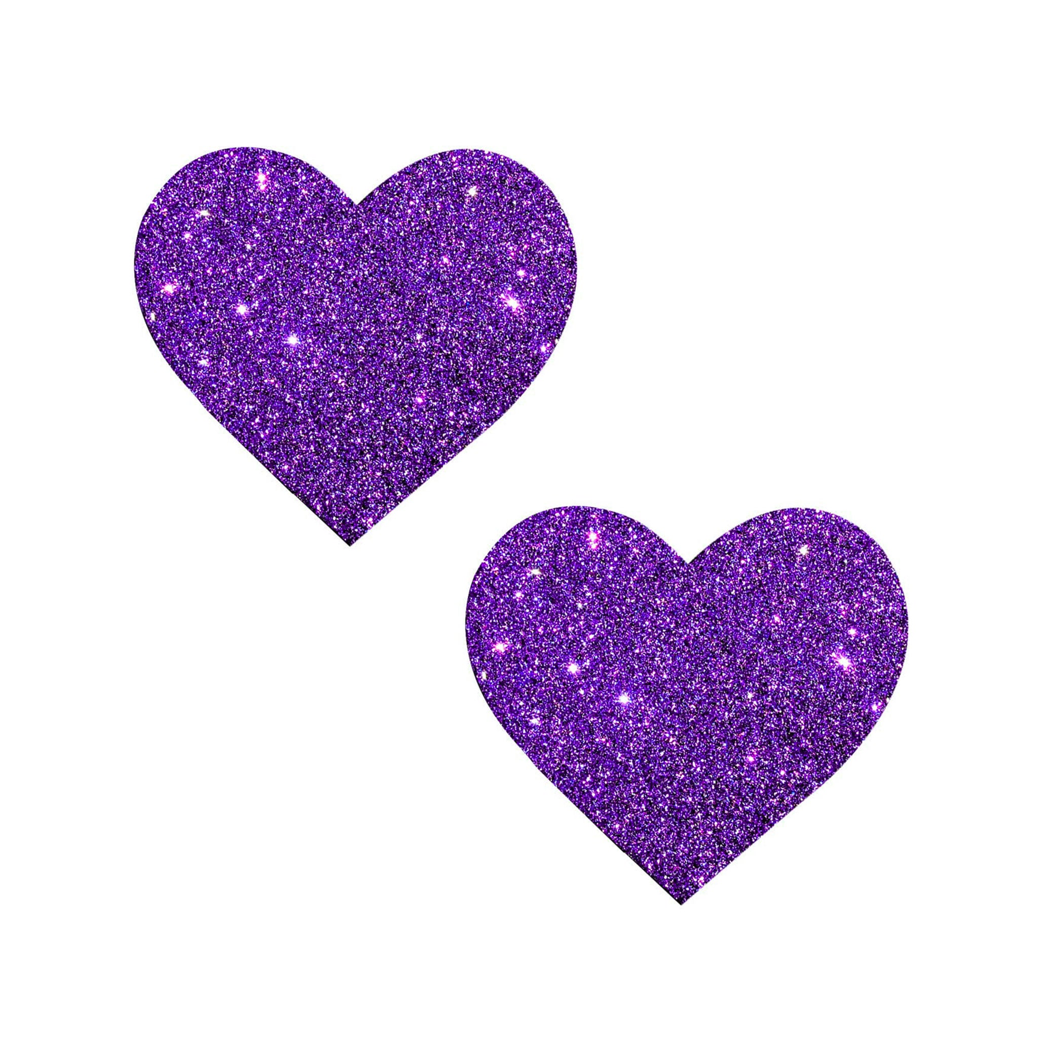 Nipple pasties breast cover shields petals self-adhesive heart-shaped glitter prince purple rain