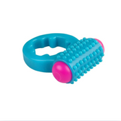 rock candy sugar buzz vibrating cock ring single speed stretchy silicone bullet ring erection enhancer partner play toy fetish factory