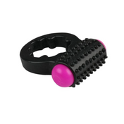 rock candy sugar buzz vibrating cock ring single speed stretchy silicone bullet ring erection enhancer partner play toy fetish factory