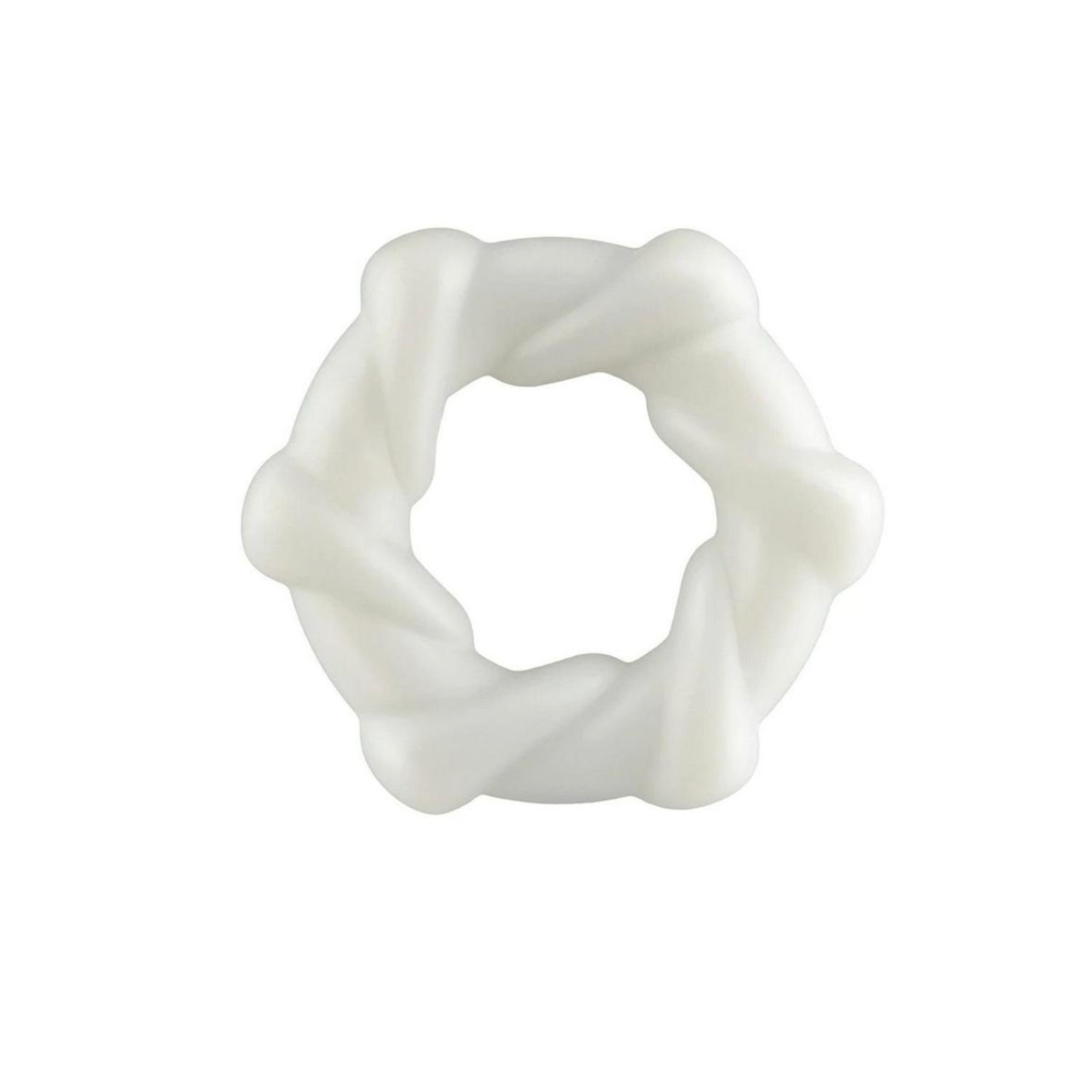 rock candy taffy twist cock ring spiral stretchy textured erection enhancer stamina toy pink candy-inspired sex toy fetish factory