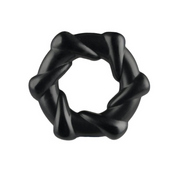 rock candy taffy twist cock ring spiral stretchy textured erection enhancer stamina toy pink candy-inspired sex toy fetish factory