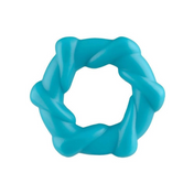 rock candy taffy twist cock ring spiral stretchy textured erection enhancer stamina toy pink candy-inspired sex toy fetish factory