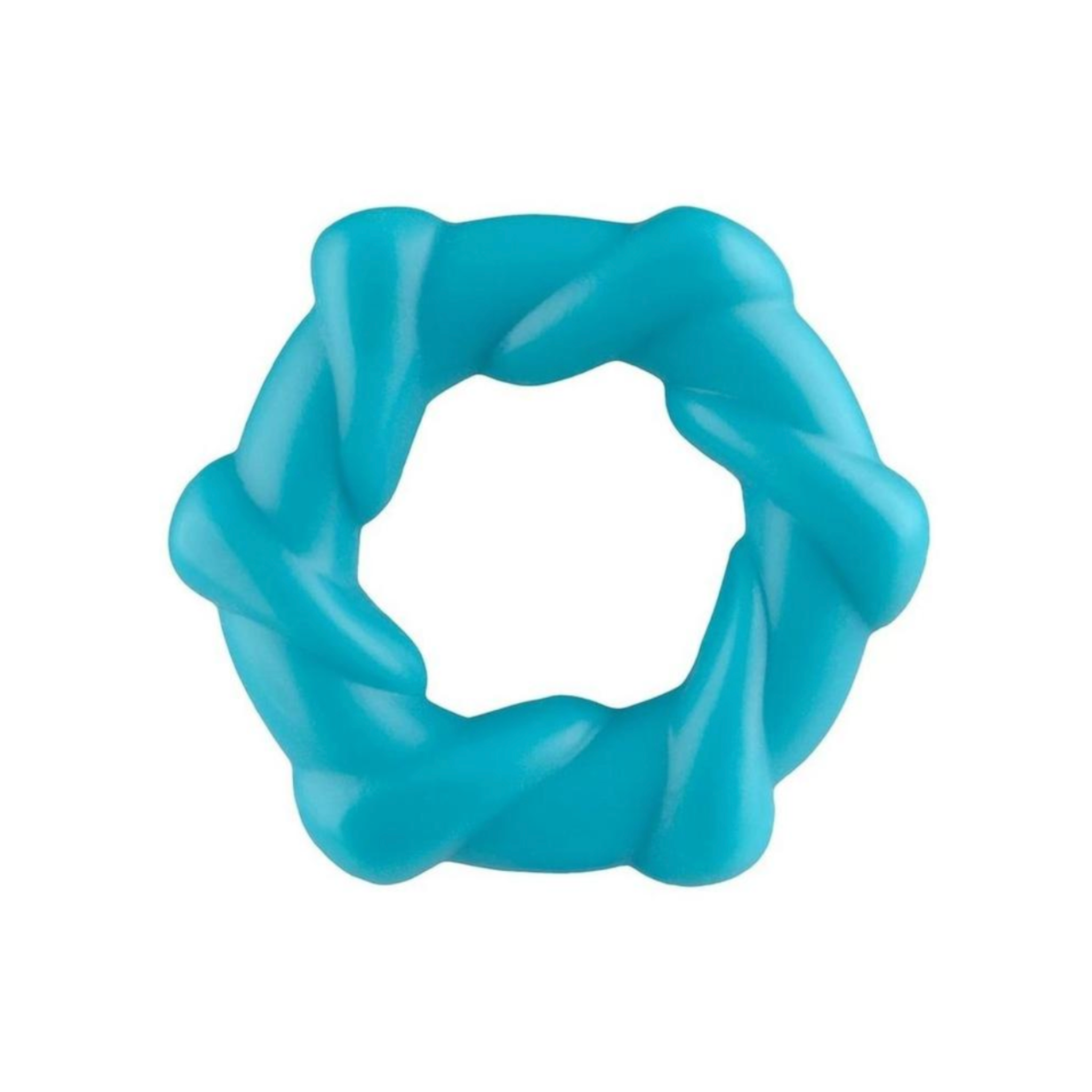 rock candy taffy twist cock ring spiral stretchy textured erection enhancer stamina toy pink candy-inspired sex toy fetish factory