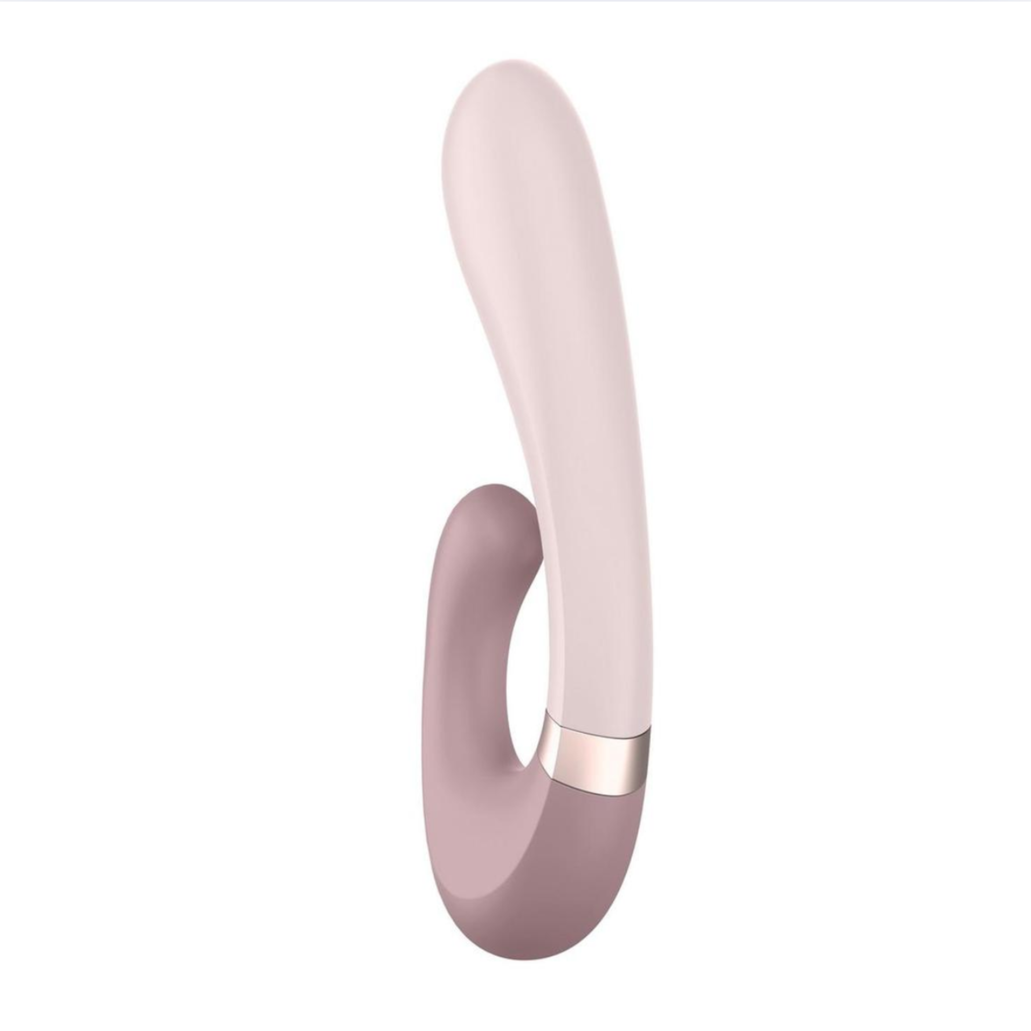 Satisfyer Heat Wave warming rabbit vibrator with dual motors, heating function, and ergonomic design.