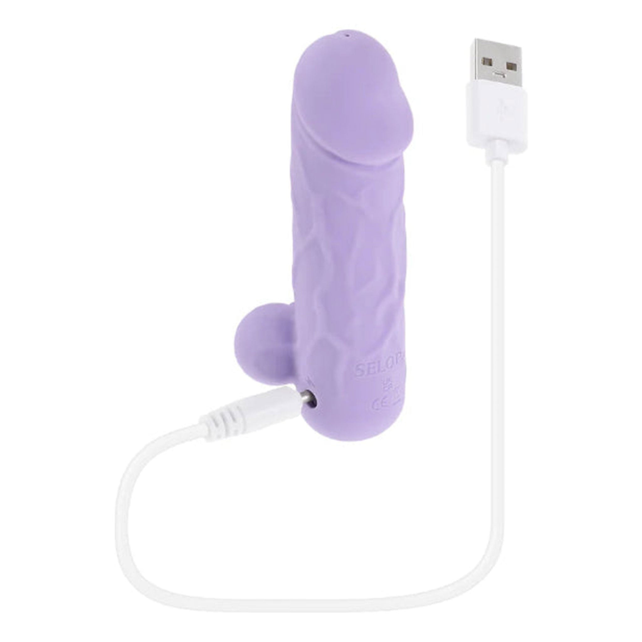 ABS-plastic silicone silicone-sleeve vibe vibrator vibrating stim stimulation stimulator bullet phallus phallic phallic-shaped removable-sleeve veiny realistic textured squishy ballsy intense compact powerful discreet versatile ergonomic waterproof usb-rechargeable travel-ready travel-friendly adult-toys purple lavender