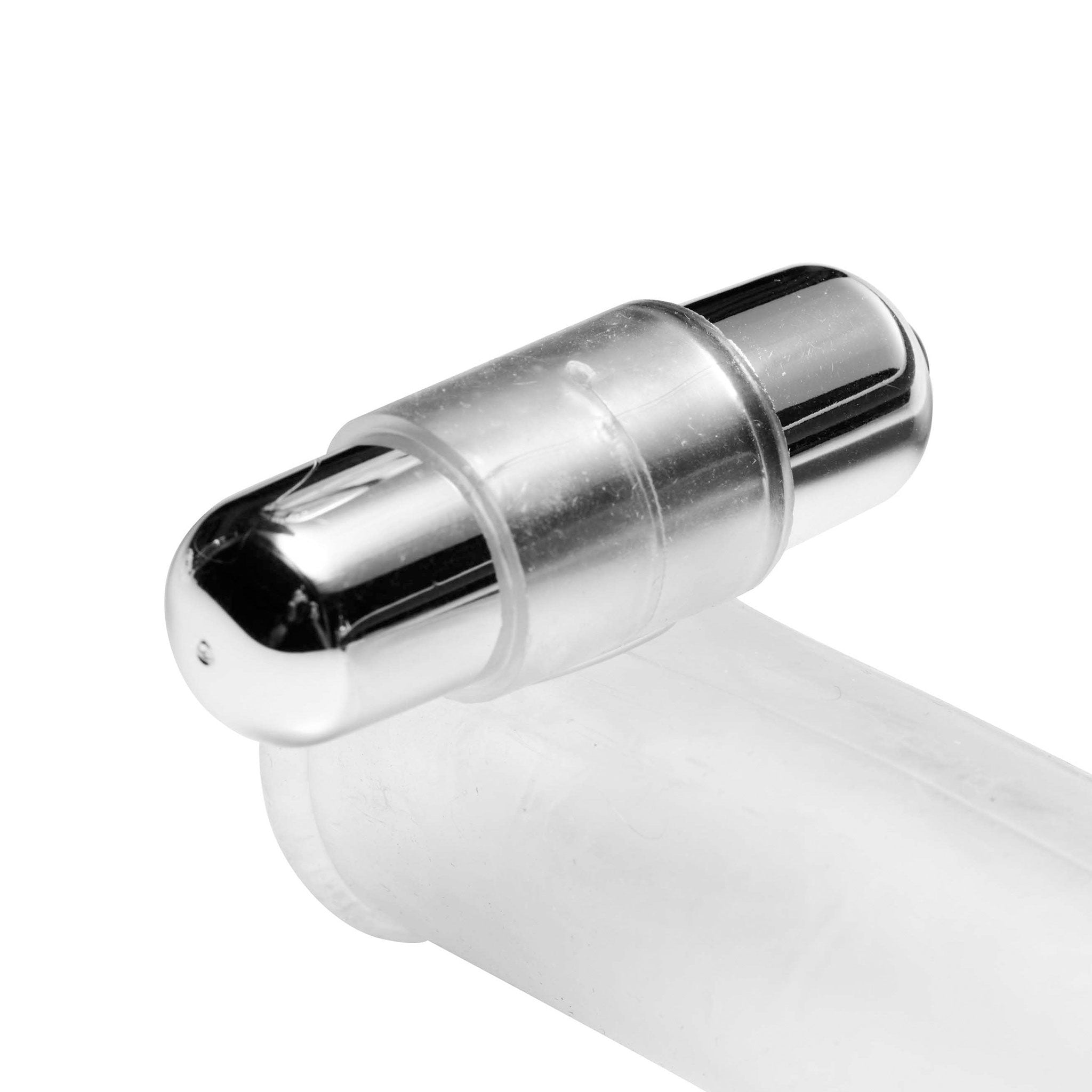 TPR sleeve textured cock penis dick vibration vibrator vibe vibrating vibro ultra stretchy adult-toys cnb cock-and-ball clear