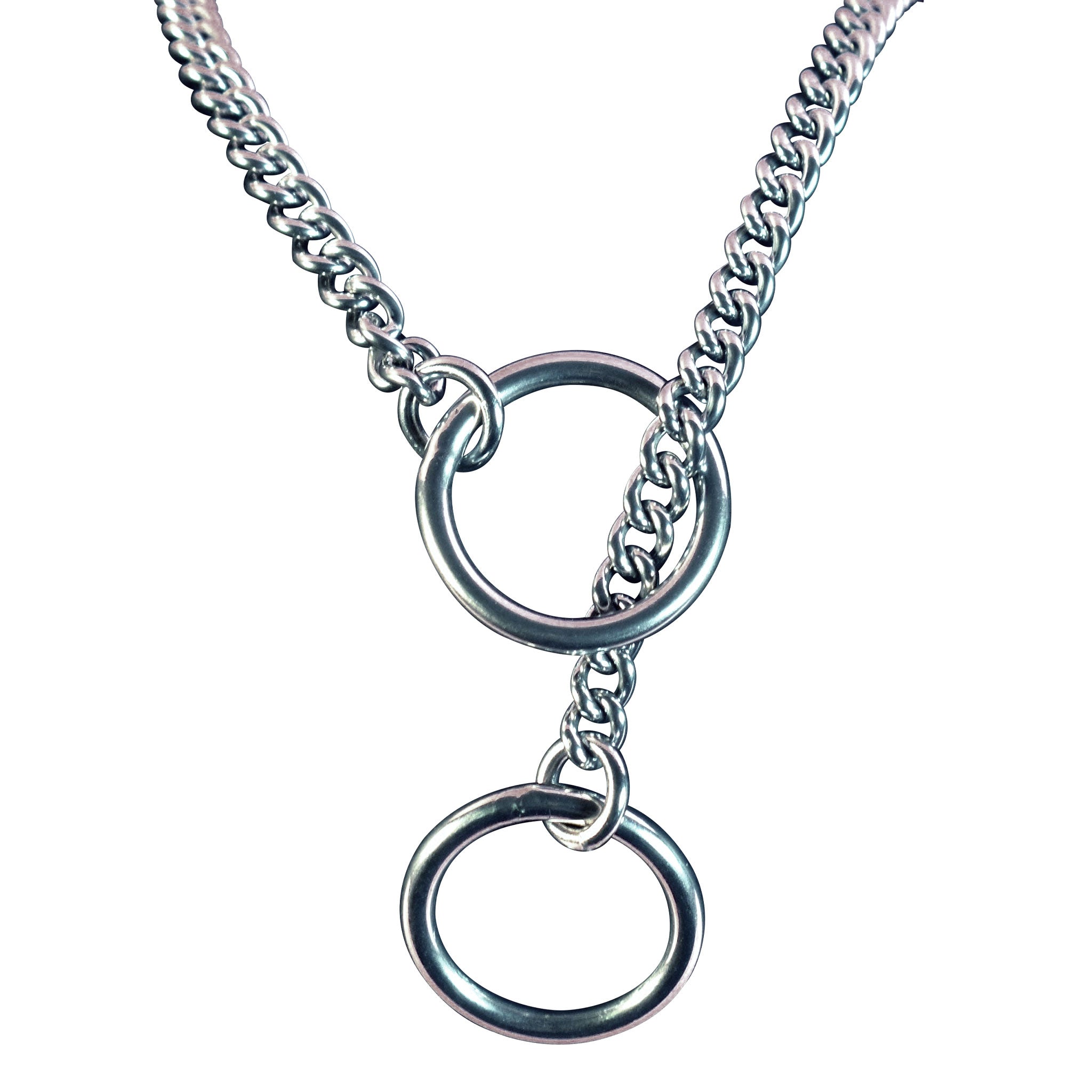 Stainless-steel chain accessories jewelry necklace choker collar choke-chain slip-chain jump-chain jump-rings pulling tugging tug-proof tugproof fetish fashion alt-fashion bdsm bondage domination submission control bdsm-play kink kinky kinky-play pet-play pup-play bedroom silver